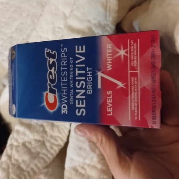 Crest Other Crest 3d White Strips Sensitive Bright Poshmark